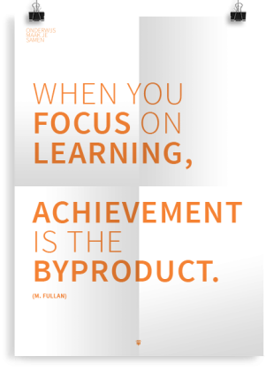 Prikkelende poster: When you focus on learning