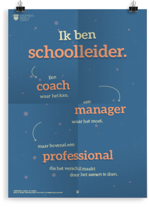 Prikkelende poster: Ik ben schoolleider